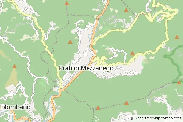 Mapa Mezzanego