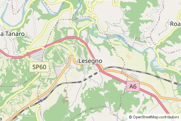 Mapa Lesegno