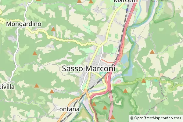 Mapa Sasso Marconi