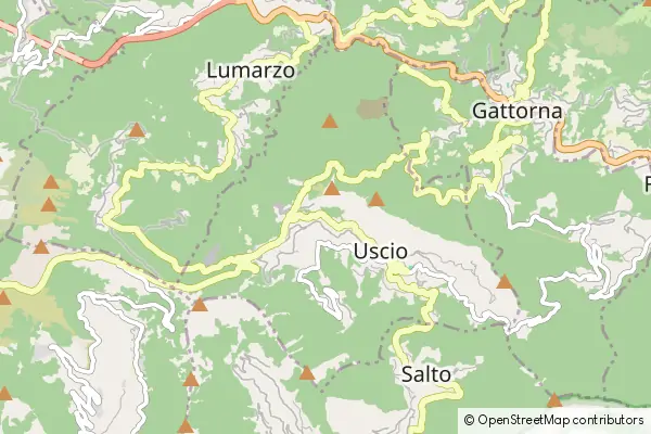 Mapa Uscio