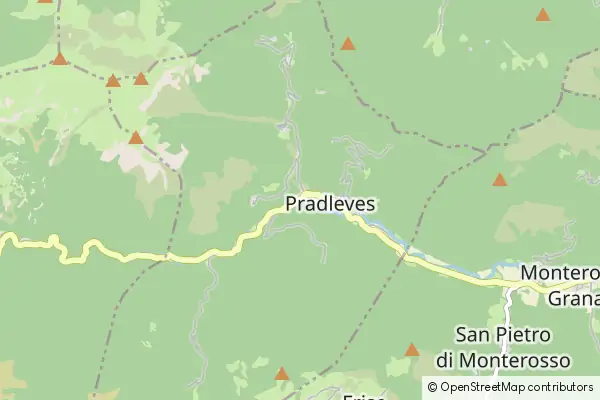 Mapa Pradleves