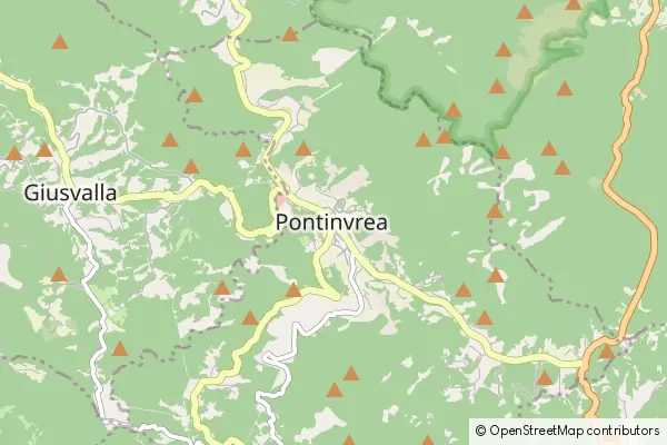 Mapa Pontinvrea