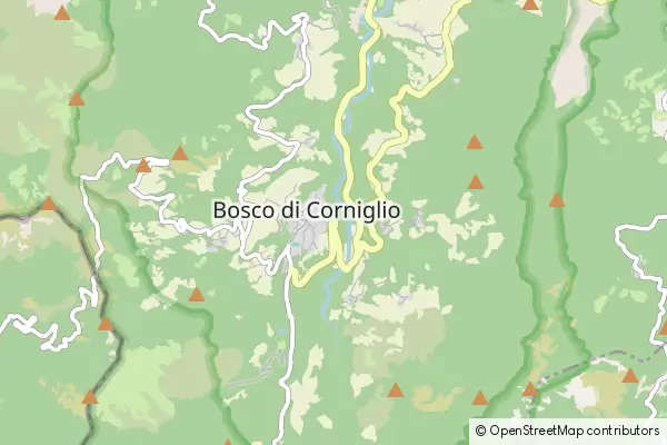 Mapa Bosco di Corniglio