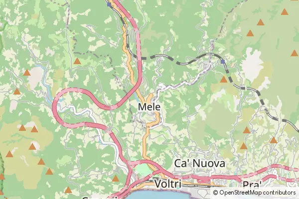 Mapa Mele