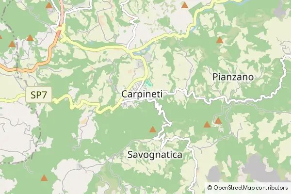 Mapa Carpineti