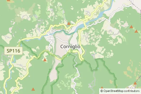 Mapa Corniglio