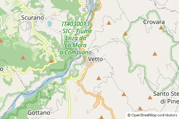 Mapa Vetto