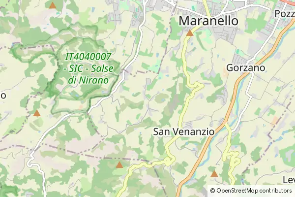 Mapa Fogliano