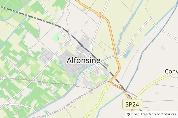 Mapa Alfonsine