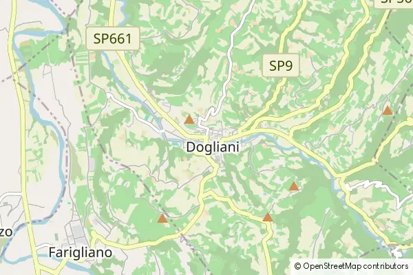 Mapa Dogliani