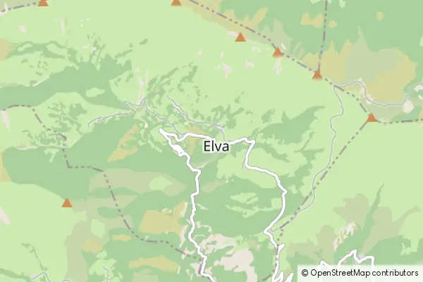 Mapa Elva