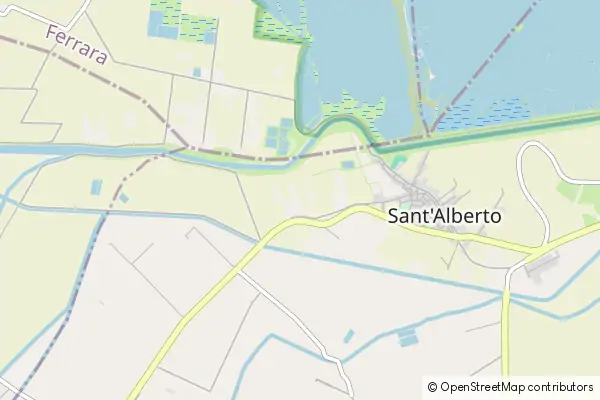 Mapa Sant'Alberto