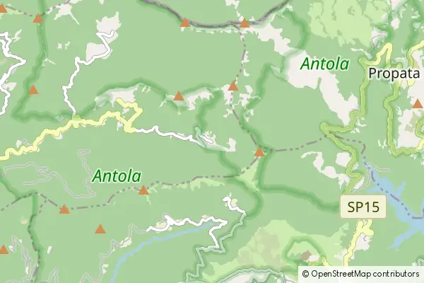 Mapa Piancassina