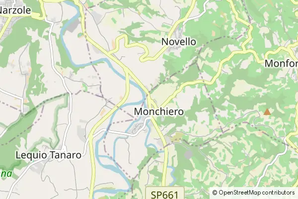 Mapa Monchiero