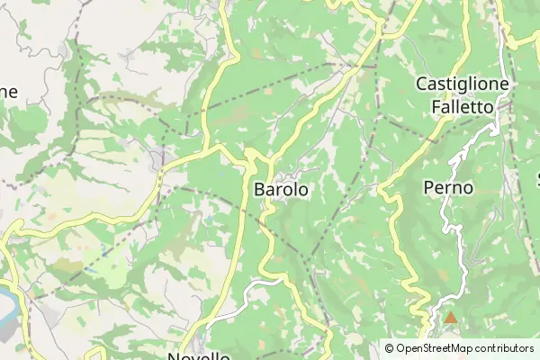 Mapa Barolo