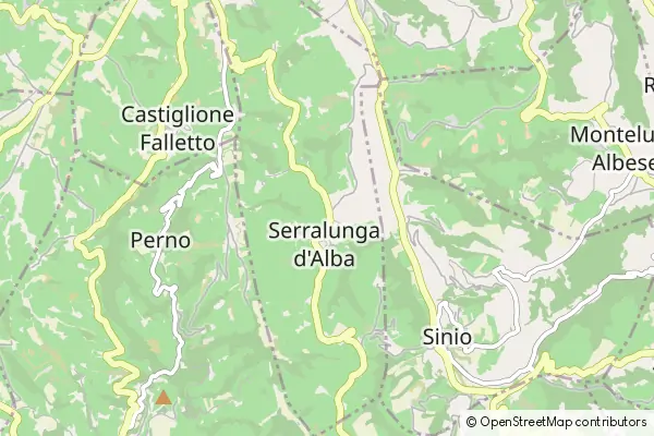 Mapa Serralunga d'Alba