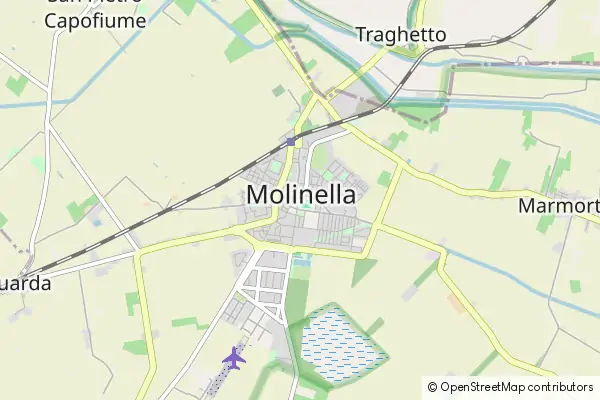 Mapa Molinella