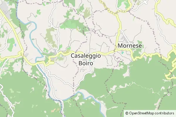 Mapa Casaleggio Boiro