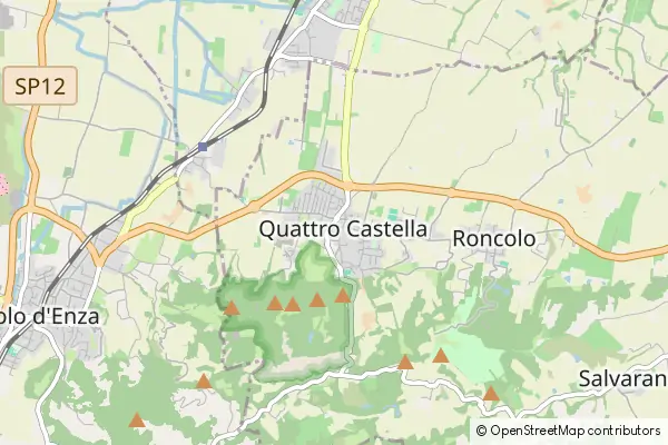 Mapa Quattro Castella