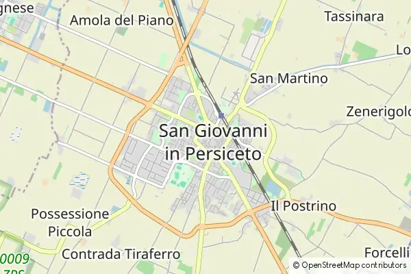 Mapa San Giovanni in Persiceto