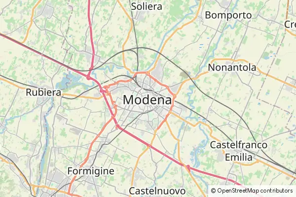 Mapa Modena