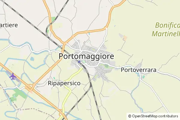 Mapa Portomaggiore