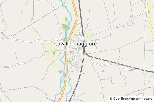 Mapa Cavallermaggiore