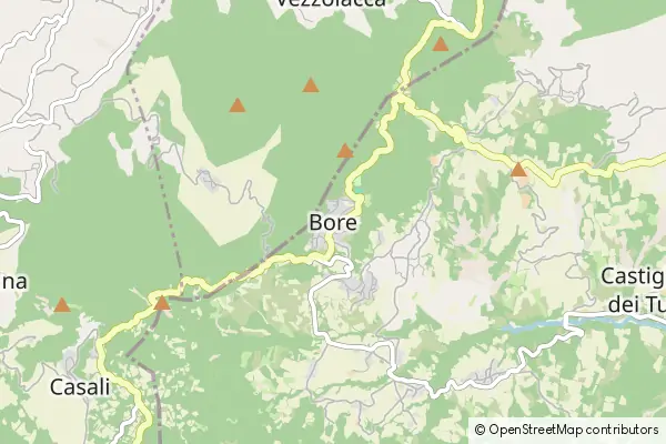 Mapa Bore