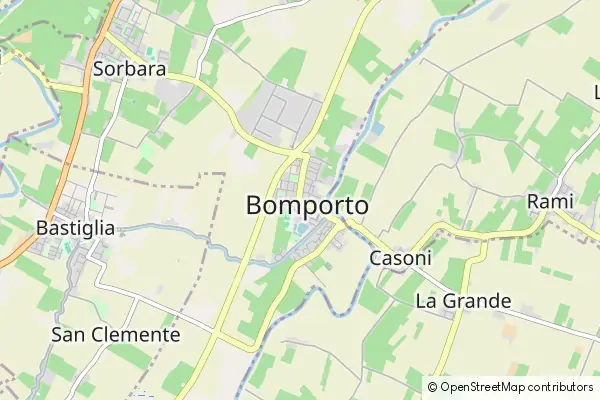 Mapa Bomporto