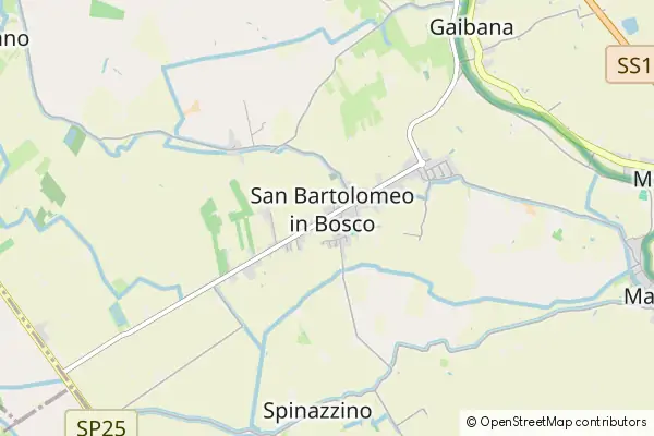 Mapa San Bartolomeo In Bosco