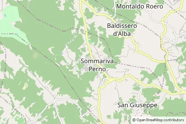 Mapa Sommariva Perno