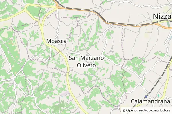 Mapa San Marzano Oliveto