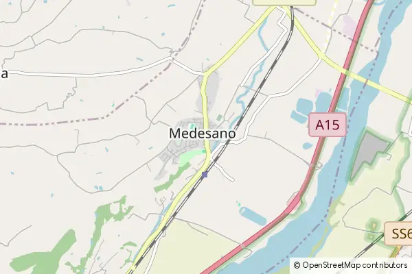 Mapa Medesano