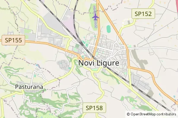 Mapa Novi Ligure