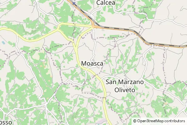 Mapa Moasca