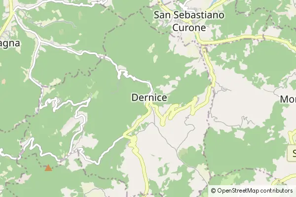 Mapa Dernice