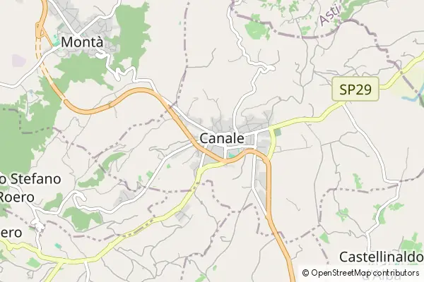 Mapa Canale