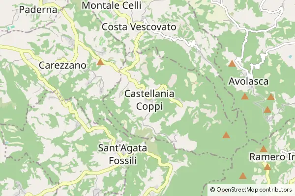 Mapa Castellania