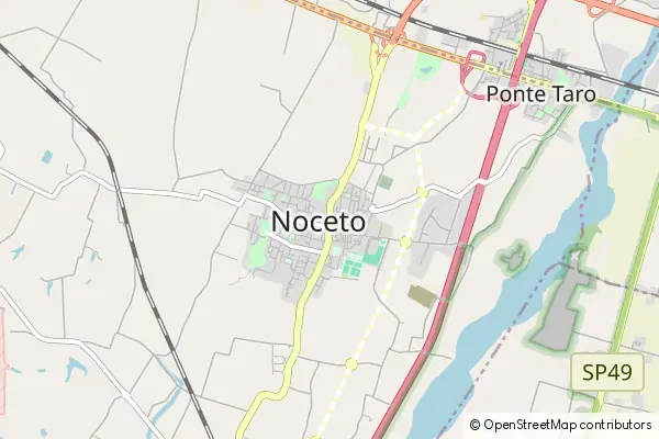 Mapa Noceto