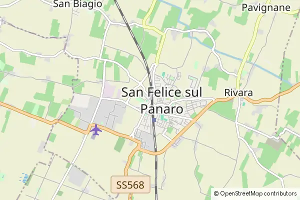 Mapa San Felice sul Panaro