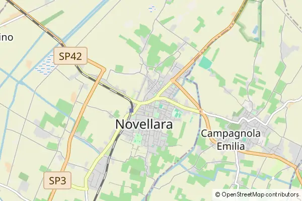 Mapa Novellara