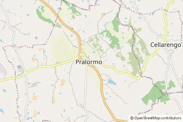 Mapa Pralormo