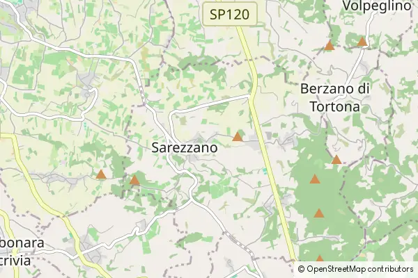 Mapa Sarezzano