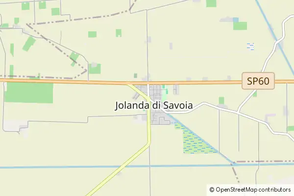 Mapa Jolanda di Savoia