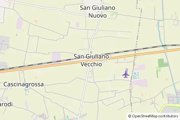 Mapa San Giuliano Vecchio