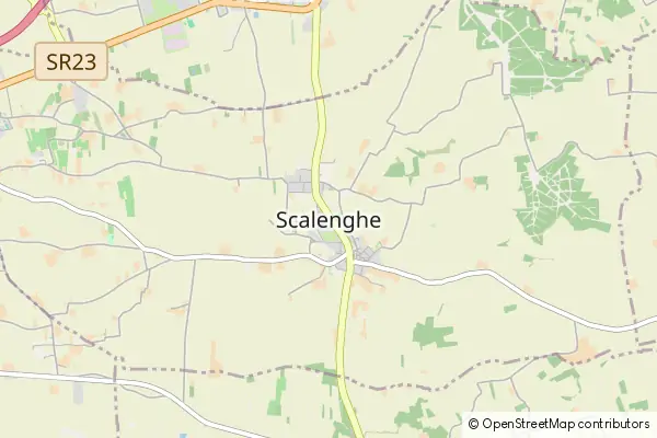 Mapa Scalenghe