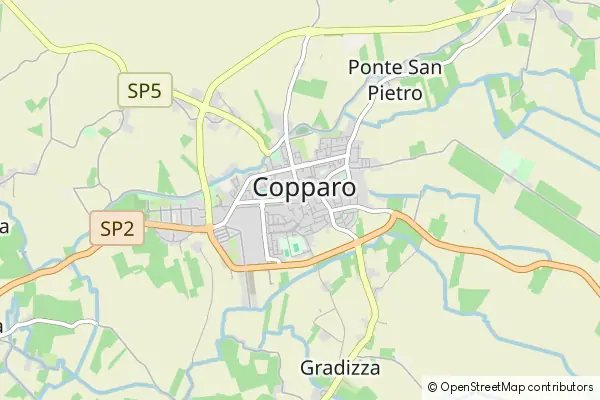 Mapa Copparo