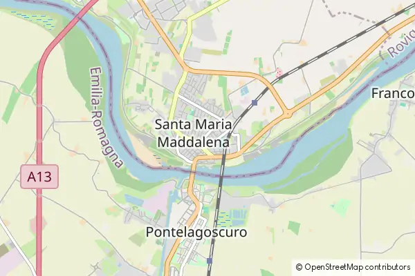 Mapa Santa Maria Maddalena