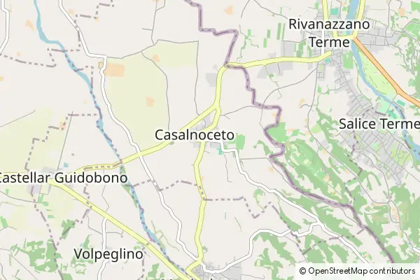 Mapa Casalnoceto