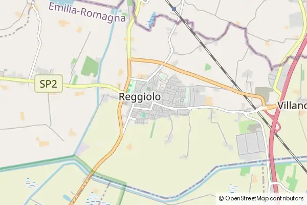 Mapa Reggiolo